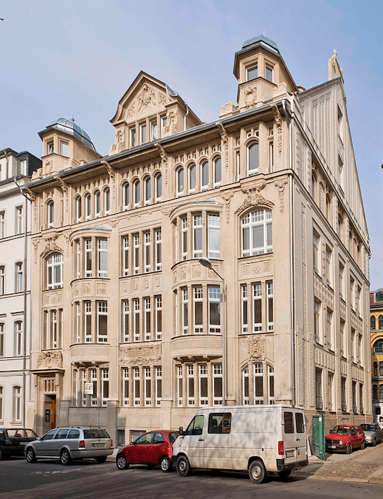 Fassade: Goldschmidtstraße 29