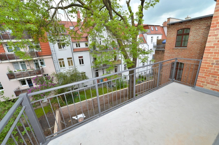 Willy-Brandt-Straße 79, Aussicht vom Balkon